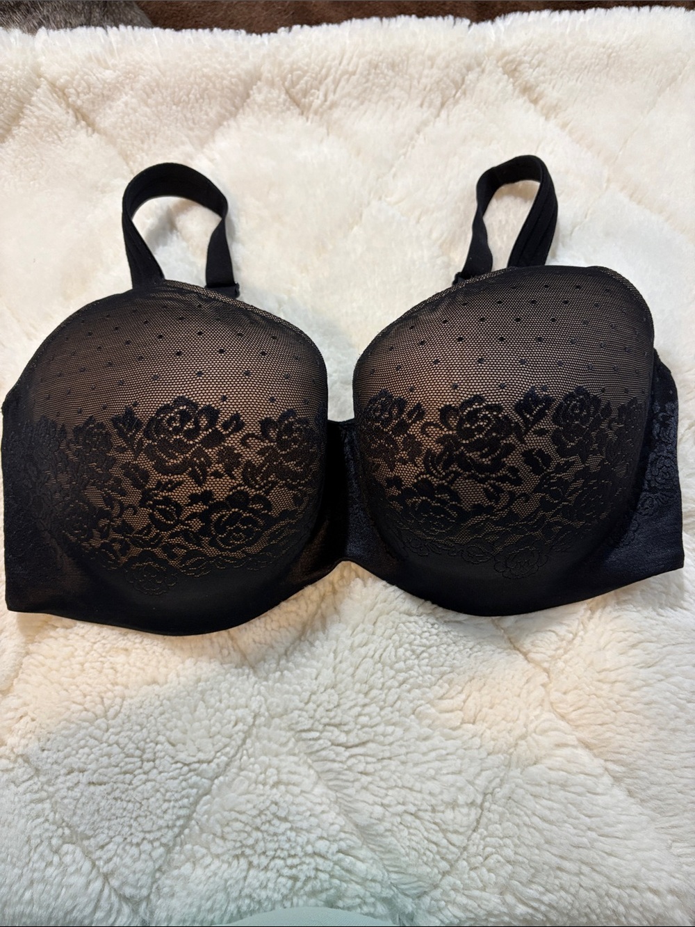 Soma Stunning Support Balconet Black lace SZ 38 G